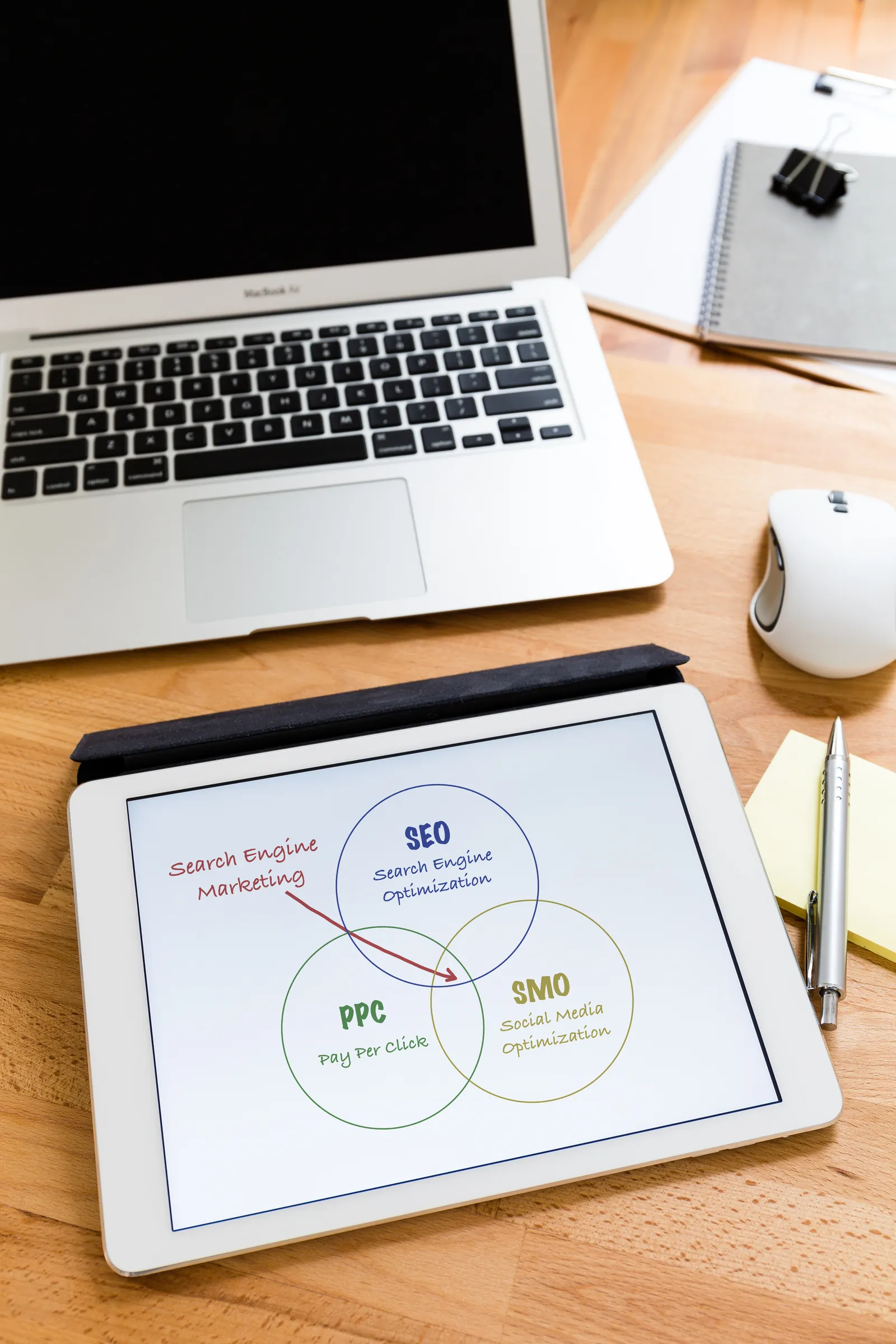 Home 11 business working desk with tablet showing search e 2023 11 27 05 34 25 utc result